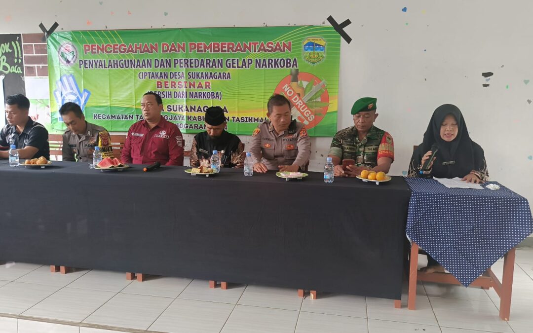 Kegiatan Desa Sukanagara Bersinar (Bersih dari Narkoba)