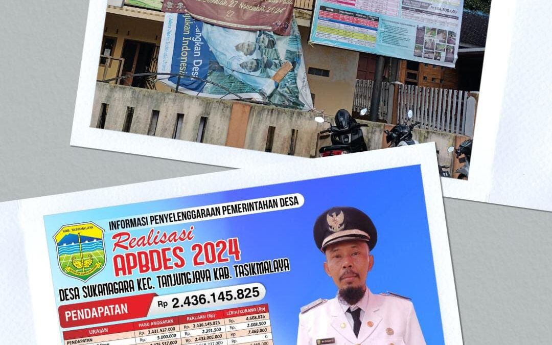 Penyampaian Informasi Penyelenggaraan Pemerintah Desa (IPPD) Desa Sukanagara TA 2024