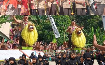 Peresmian Kampung Pramuka Tegalpanjang dan Pelantikan pengurus Gugus Darma Kampung Pramuka